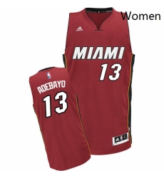 Womens Adidas Miami Heat 13 Edrice Adebayo Swingman Red Alternate NBA Jersey Womens Adidas Miami Heat 13 Edrice Adebayo Swingman Red Alternate NBA Jersey