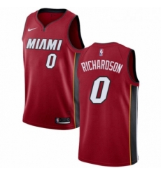 Womens Nike Miami Heat 0 Josh Richardson Swingman Red NBA Jersey Statement Edition Womens Nike Miami Heat 0 Josh Richardson Swingman Red NBA Jersey Statement Edition