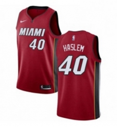 Womens Nike Miami Heat 40 Udonis Haslem Swingman Red NBA Jersey Statement Edition Womens Nike Miami Heat 40 Udonis Haslem Swingman Red NBA Jersey Statement Edition