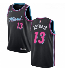Youth Nike Miami Heat 13 Edrice Adebayo Swingman Black NBA Jersey City Edition Youth Nike Miami Heat 13 Edrice Adebayo Swingman Black NBA Jersey City Edition