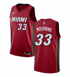 Youth Nike Miami Heat 33 Alonzo Mourning Authentic Red NBA Jersey Statement Edition Youth Nike Miami Heat 33 Alonzo Mourning Authentic Red NBA Jersey Statement Edition