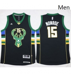 Bucks 15 Greg Monroe Black Stitched NBA Jersey Bucks 15 Greg Monroe Black Stitched NBA Jersey