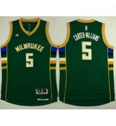 Bucks 5 Michael Carter Williams Green Stitched NBA Jersey Bucks 5 Michael Carter Williams Green Stitched NBA Jersey