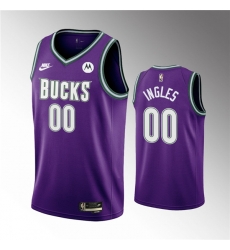 Men Milwaukee Bucks Active Player Custom 2022 23 Purple Classic Edition Swingman Stitched Basketball Jersey Men Milwaukee Bucks Active Player Custom 2022 23 Purple Classic Edition Swingman Stitched Basketball Jersey