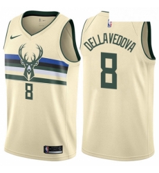 Womens Nike Milwaukee Bucks 8 Matthew Dellavedova Swingman Cream NBA Jersey City Edition Womens Nike Milwaukee Bucks 8 Matthew Dellavedova Swingman Cream NBA Jersey City Edition