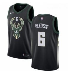 Youth Adidas Milwaukee Bucks 6 Eric Bledsoe Authentic Black Alternate NBA Jersey Statement Edition Youth Adidas Milwaukee Bucks 6 Eric Bledsoe Authentic Black Alternate NBA Jersey Statement Edition