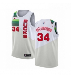 Youth Nike Milwaukee Bucks 34 Giannis Antetokounmpo White Swingman Jersey Earned Edition Youth Nike Milwaukee Bucks 34 Giannis Antetokounmpo White Swingman Jersey Earned Edition