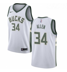 Youth Nike Milwaukee Bucks 34 Ray Allen Authentic White Home NBA Jersey Association Edition Youth Nike Milwaukee Bucks 34 Ray Allen Authentic White Home NBA Jersey Association Edition