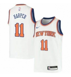 Derek Harper Knicks #11 Twill Jerseys White Derek Harper Knicks #11 Twill Jerseys White