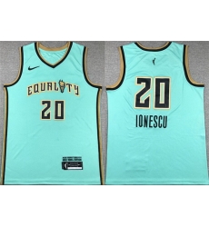 Men New York Liberties 20 Sabrina Ionescu Teal Stitched Jersey Men New York Liberties 20 Sabrina Ionescu Teal Stitched Jersey