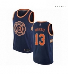 Mens New York Knicks 13 Marcus Morris Authentic Navy Blue Basketball Jersey City Edition Mens New York Knicks 13 Marcus Morris Authentic Navy Blue Basketball Jersey City Edition