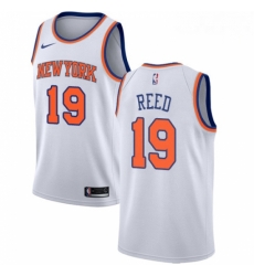 Mens Nike New York Knicks 19 Willis Reed Swingman White NBA Jersey Association Edition Mens Nike New York Knicks 19 Willis Reed Swingman White NBA Jersey Association Edition