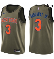 Mens Nike New York Knicks 3 Tim Hardaway Jr Swingman Green Salute to Service NBA Jersey Mens Nike New York Knicks 3 Tim Hardaway Jr Swingman Green Salute to Service NBA Jersey