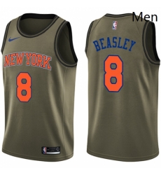 Mens Nike New York Knicks 8 Michael Beasley Swingman Green Salute to Service NBA Jersey Mens Nike New York Knicks 8 Michael Beasley Swingman Green Salute to Service NBA Jersey
