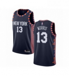 Womens New York Knicks 13 Marcus Morris Swingman Navy Blue Basketball Jersey 2018 19 City Edition Womens New York Knicks 13 Marcus Morris Swingman Navy Blue Basketball Jersey 2018 19 City Edition