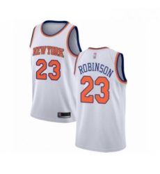 Womens New York Knicks 23 Mitchell Robinson Swingman White Basketball Jersey Association Edition Womens New York Knicks 23 Mitchell Robinson Swingman White Basketball Jersey Association Edition