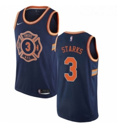 Womens Nike New York Knicks 3 John Starks Swingman Navy Blue NBA Jersey City Edition Womens Nike New York Knicks 3 John Starks Swingman Navy Blue NBA Jersey City Edition