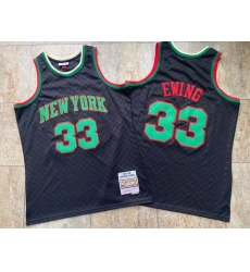 New York Knicks 33 Patrick Ewing Black 1991 92 Hardwood Classics Jersey New York Knicks 33 Patrick Ewing Black 1991 92 Hardwood Classics Jersey