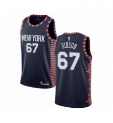 Youth New York Knicks 67 Taj Gibson Swingman Navy Blue Basketball Jersey 2018 19 City Edition Youth New York Knicks 67 Taj Gibson Swingman Navy Blue Basketball Jersey 2018 19 City Edition