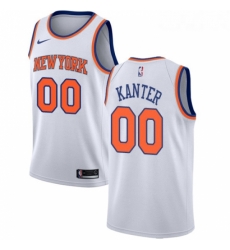 Youth Nike New York Knicks 00 Enes Kanter Swingman White NBA Jersey Association Edition Youth Nike New York Knicks 00 Enes Kanter Swingman White NBA Jersey Association Edition