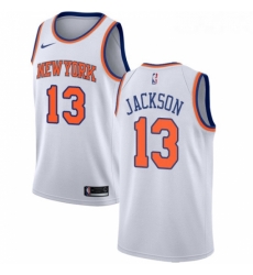 Youth Nike New York Knicks 13 Mark Jackson Swingman White NBA Jersey Association Edition Youth Nike New York Knicks 13 Mark Jackson Swingman White NBA Jersey Association Edition