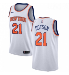 Youth Nike New York Knicks 21 Damyean Dotson Swingman White NBA Jersey Association Edition Youth Nike New York Knicks 21 Damyean Dotson Swingman White NBA Jersey Association Edition