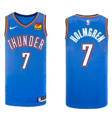 Men Oklahoma City Thunder 7 Chet Holmgren Nike Stitched Swingman Jersey Men Oklahoma City Thunder 7 Chet Holmgren Nike Stitched Swingman Jersey