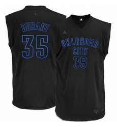 Mens Adidas Oklahoma City Thunder 35 Kevin Durant Swingman Black on Black NBA Jersey Mens Adidas Oklahoma City Thunder 35 Kevin Durant Swingman Black on Black NBA Jersey