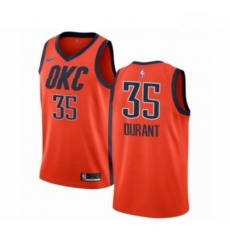 Mens Nike Oklahoma City Thunder 35 Kevin Durant Orange Swingman Jersey Earned Edition Mens Nike Oklahoma City Thunder 35 Kevin Durant Orange Swingman Jersey Earned Edition
