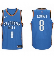 Nike NBA Oklahoma City Thunder 8 Alex Abrines Jersey 2017 18 New Season Blue Jersey Nike NBA Oklahoma City Thunder 8 Alex Abrines Jersey 2017 18 New Season Blue Jersey