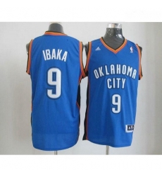 Thunder 9 Serge Ibaka Blue Revolution 30 Stitched NBA Jersey Thunder 9 Serge Ibaka Blue Revolution 30 Stitched NBA Jersey