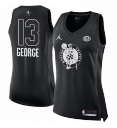 Womens Nike Jordan Oklahoma City Thunder 13 Paul George Swingman Black 2018 All Star Game NBA Jersey Womens Nike Jordan Oklahoma City Thunder 13 Paul George Swingman Black 2018 All Star Game NBA Jersey