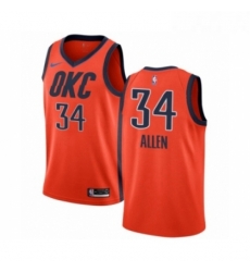 Womens Nike Oklahoma City Thunder 34 Ray Allen Orange Swingman Jersey Earned Edition Womens Nike Oklahoma City Thunder 34 Ray Allen Orange Swingman Jersey Earned Edition