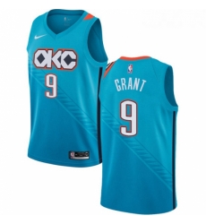 Womens Nike Oklahoma City Thunder 9 Jerami Grant Swingman Turquoise NBA Jersey City Edition Womens Nike Oklahoma City Thunder 9 Jerami Grant Swingman Turquoise NBA Jersey City Edition
