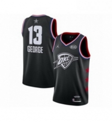 Youth Jordan Oklahoma City Thunder 13 Paul George Swingman Black 2019 All Star Game Basketball Jersey Youth Jordan Oklahoma City Thunder 13 Paul George Swingman Black 2019 All Star Game Basketball Jersey