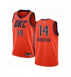 Youth Nike Oklahoma City Thunder 14 DJ Augustin Orange Swingman Jersey Earned Edition Youth Nike Oklahoma City Thunder 14 DJ Augustin Orange Swingman Jersey Earned Edition