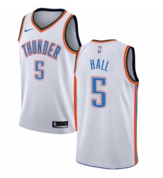 Youth Nike Oklahoma City Thunder 5 Devon Hall Swingman White NBA Jersey Association Edition Youth Nike Oklahoma City Thunder 5 Devon Hall Swingman White NBA Jersey Association Edition