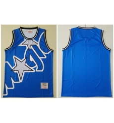 Magic Big Face Blue Hardwood Classics Swingman Jersey Magic Big Face Blue Hardwood Classics Swingman Jersey