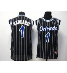 Men Orlando Magic 1 Penny Hardaway Black NBA Stitched Jersey Men Orlando Magic 1 Penny Hardaway Black NBA Stitched Jersey