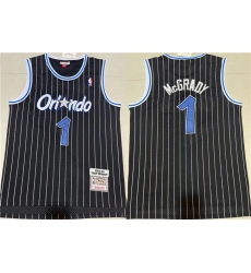 Men Orlando Magic 1 Tracy McGrady Black Stitched Jersey Men Orlando Magic 1 Tracy McGrady Black Stitched Jersey