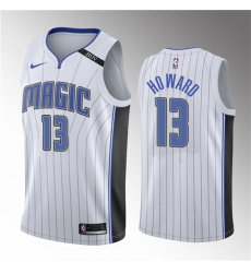 Men Orlando Magic 13 Jett Howard White 2023 Draft Association Edition Stitched Basketball Jersey Men Orlando Magic 13 Jett Howard White 2023 Draft Association Edition Stitched Basketball Jersey