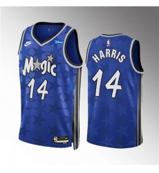 Men Orlando Magic 14 Gary Harris Blue 2023 24 Classic Edition Stitched Basketball Jersey Men Orlando Magic 14 Gary Harris Blue 2023 24 Classic Edition Stitched Basketball Jersey