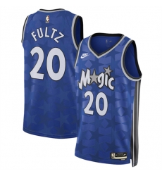 Men Orlando Magic 20 Markelle Fultz Blue 2023 24 Classic Edition Stitched Basketball Jersey Men Orlando Magic 20 Markelle Fultz Blue 2023 24 Classic Edition Stitched Basketball Jersey