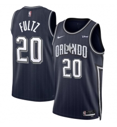 Men Orlando Magic 20 Markelle Fultz Navy 2023 24 City Edition Stitched Basketball Jersey Men Orlando Magic 20 Markelle Fultz Navy 2023 24 City Edition Stitched Basketball Jersey
