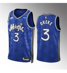 Men Orlando Magic 3 Chuma Okeke Blue 2023 24 Classic Edition Stitched Basketball Jersey Men Orlando Magic 3 Chuma Okeke Blue 2023 24 Classic Edition Stitched Basketball Jersey
