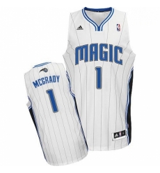 Mens Adidas Orlando Magic 1 Tracy Mcgrady Swingman White Home NBA Jersey Mens Adidas Orlando Magic 1 Tracy Mcgrady Swingman White Home NBA Jersey