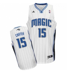 Mens Adidas Orlando Magic 15 Vince Carter Swingman White Home NBA Jersey Mens Adidas Orlando Magic 15 Vince Carter Swingman White Home NBA Jersey