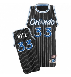 Mens Adidas Orlando Magic 33 Grant Hill Authentic Black Throwback NBA Jersey Mens Adidas Orlando Magic 33 Grant Hill Authentic Black Throwback NBA Jersey