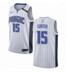 Mens Nike Orlando Magic 15 Vince Carter Authentic NBA Jersey Association Edition Mens Nike Orlando Magic 15 Vince Carter Authentic NBA Jersey Association Edition