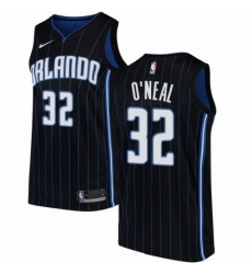 Mens Nike Orlando Magic 32 Shaquille ONeal Authentic Black Alternate NBA Jersey Statement Edition Mens Nike Orlando Magic 32 Shaquille ONeal Authentic Black Alternate NBA Jersey Statement Edition